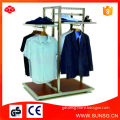 Custom made retail store wooden clothes display stand for baby kids